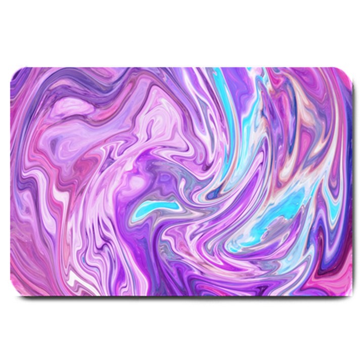 Abstract Art Texture Form Pattern Large Doormat 