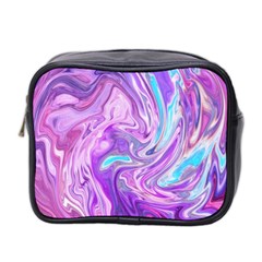 Abstract Art Texture Form Pattern Mini Toiletries Bag 2-side by Nexatart