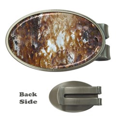 Rusty Texture Pattern Daniel Money Clips (Oval) 