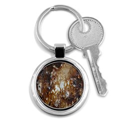 Rusty Texture Pattern Daniel Key Chains (round)  by Nexatart