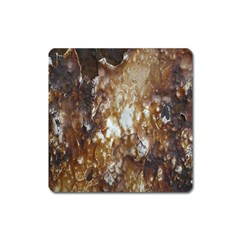 Rusty Texture Pattern Daniel Square Magnet