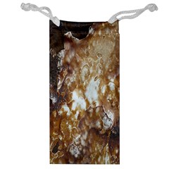 Rusty Texture Pattern Daniel Jewelry Bag by Nexatart