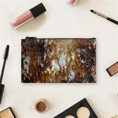 Rusty Texture Pattern Daniel Cosmetic Bag (Small) 