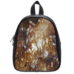 Rusty Texture Pattern Daniel School Bag (small) by Nexatart