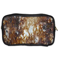 Rusty Texture Pattern Daniel Toiletries Bags 2-side by Nexatart