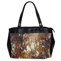 Rusty Texture Pattern Daniel Office Handbags (2 Sides)  by Nexatart