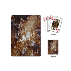 Rusty Texture Pattern Daniel Playing Cards (mini)  by Nexatart