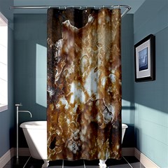 Rusty Texture Pattern Daniel Shower Curtain 36  x 72  (Stall) 