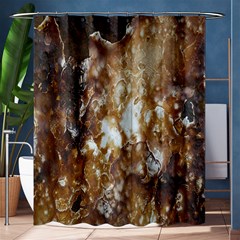 Rusty Texture Pattern Daniel Shower Curtain 60  x 72  (Medium) 