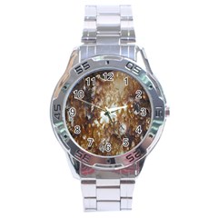 Rusty Texture Pattern Daniel Stainless Steel Analogue Watch