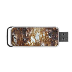 Rusty Texture Pattern Daniel Portable Usb Flash (one Side) by Nexatart