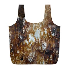 Rusty Texture Pattern Daniel Full Print Recycle Bags (L) 