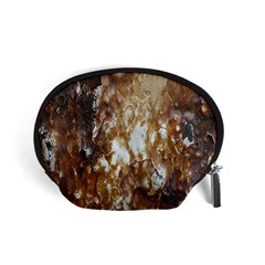 Rusty Texture Pattern Daniel Accessory Pouches (small)  by Nexatart