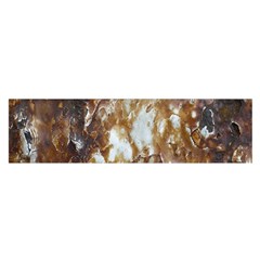 Rusty Texture Pattern Daniel Satin Scarf (Oblong)