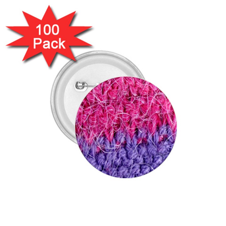 Wool Knitting Stitches Thread Yarn 1.75  Buttons (100 pack) 