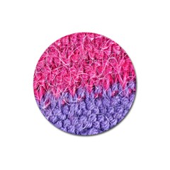 Wool Knitting Stitches Thread Yarn Magnet 3  (Round)