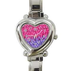 Wool Knitting Stitches Thread Yarn Heart Italian Charm Watch