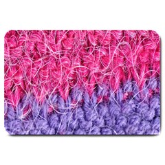 Wool Knitting Stitches Thread Yarn Large Doormat 