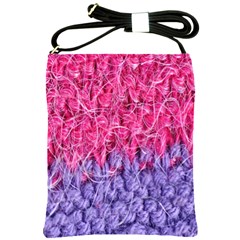 Wool Knitting Stitches Thread Yarn Shoulder Sling Bags