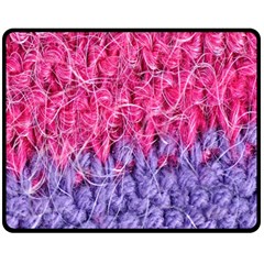 Wool Knitting Stitches Thread Yarn Fleece Blanket (medium)  by Nexatart