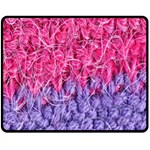 Wool Knitting Stitches Thread Yarn Fleece Blanket (Medium)  60 x50  Blanket Front