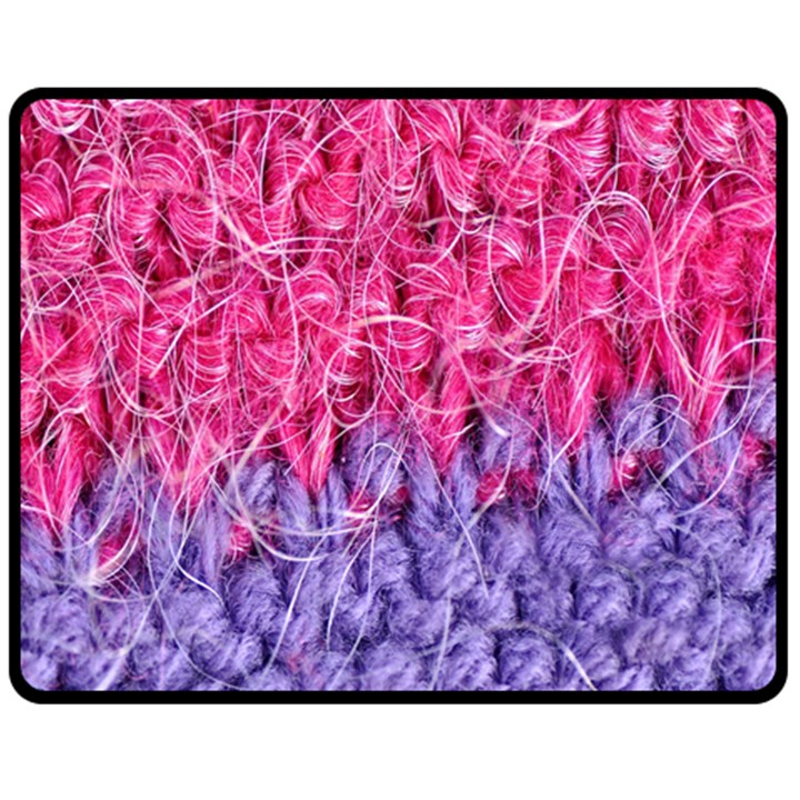 Wool Knitting Stitches Thread Yarn Fleece Blanket (Medium) 