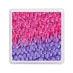 Wool Knitting Stitches Thread Yarn Memory Card Reader (Square) 