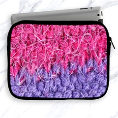 Wool Knitting Stitches Thread Yarn Apple Ipad 2/3/4 Zipper Cases by Nexatart