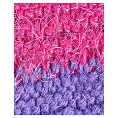 Wool Knitting Stitches Thread Yarn Drawstring Bag (small) by Nexatart