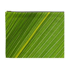 Leaf Plant Nature Pattern Cosmetic Bag (xl) by Nexatart