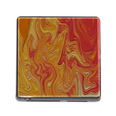 Texture Pattern Abstract Art Memory Card Reader (square) by Nexatart