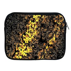 The Background Wallpaper Gold Apple Ipad 2/3/4 Zipper Cases by Nexatart