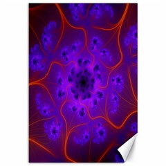 Fractal Mandelbrot Julia Lot Canvas 12  X 18   by Nexatart