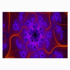 Fractal Mandelbrot Julia Lot Large Glasses Cloth by Nexatart