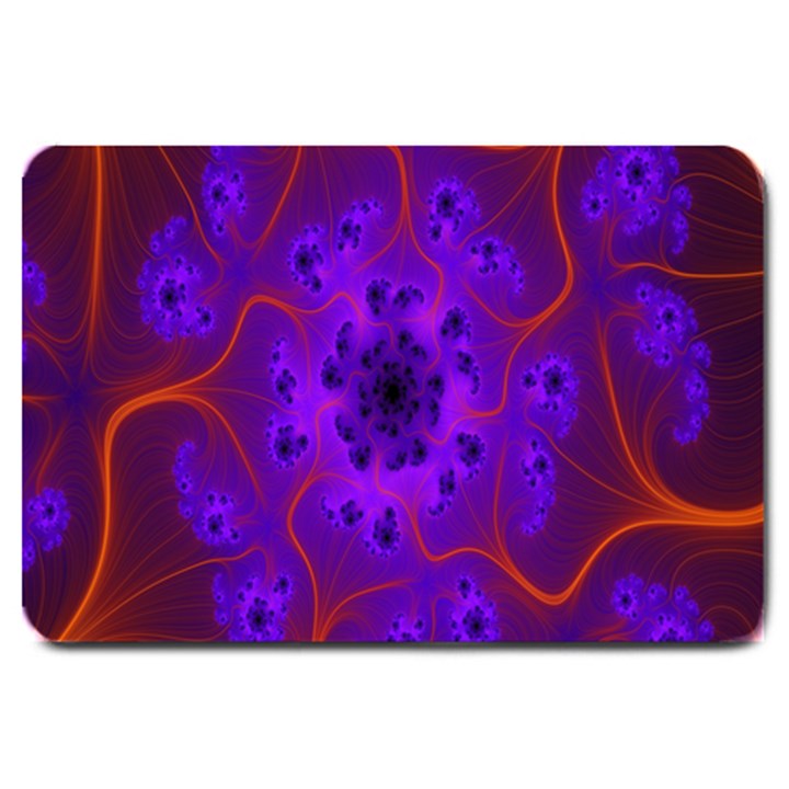 Fractal Mandelbrot Julia Lot Large Doormat 