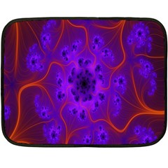 Fractal Mandelbrot Julia Lot Fleece Blanket (mini) by Nexatart