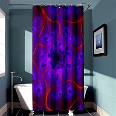 Fractal Mandelbrot Julia Lot Shower Curtain 36  X 72  (stall)  by Nexatart