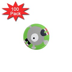 Magnemite (blue) 1  Mini Magnets (100 Pack)  by SamEarl13