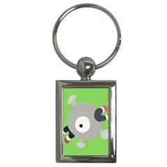 Magnemite (blue) Key Chains (rectangle)  by SamEarl13