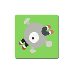 Magnemite (blue) Square Magnet