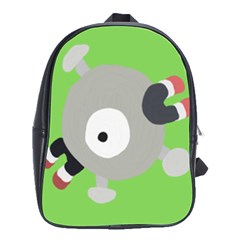 Magnemite (blue) School Bag (large) by SamEarl13