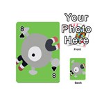 Magnemite (blue) Playing Cards 54 (Mini)  Front - Spade8