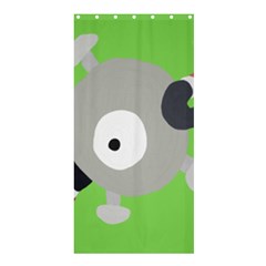 Magnemite (blue) Shower Curtain 36  X 72  (stall)  by SamEarl13