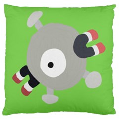 Magnemite (blue) Large Cushion Case (one Side) by SamEarl13