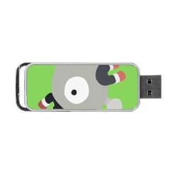 Magnemite (blue) Portable Usb Flash (one Side) by SamEarl13