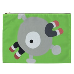 Magnemite (blue) Cosmetic Bag (xxl)  by SamEarl13