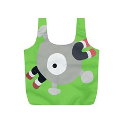 Magnemite (blue) Full Print Recycle Bags (s)  by SamEarl13