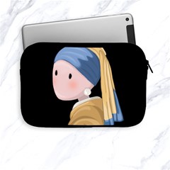 Girl With A Pearl Earring Apple Ipad Mini Zipper Cases by Valentinaart