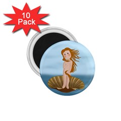 The Birth Of Venus 1 75  Magnets (10 Pack)  by Valentinaart