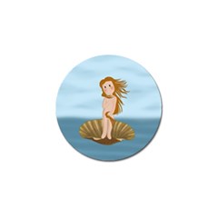 The Birth Of Venus Golf Ball Marker by Valentinaart